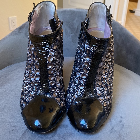 Alberta Ferretti Booties SZ 39 - Picture 1 of 12